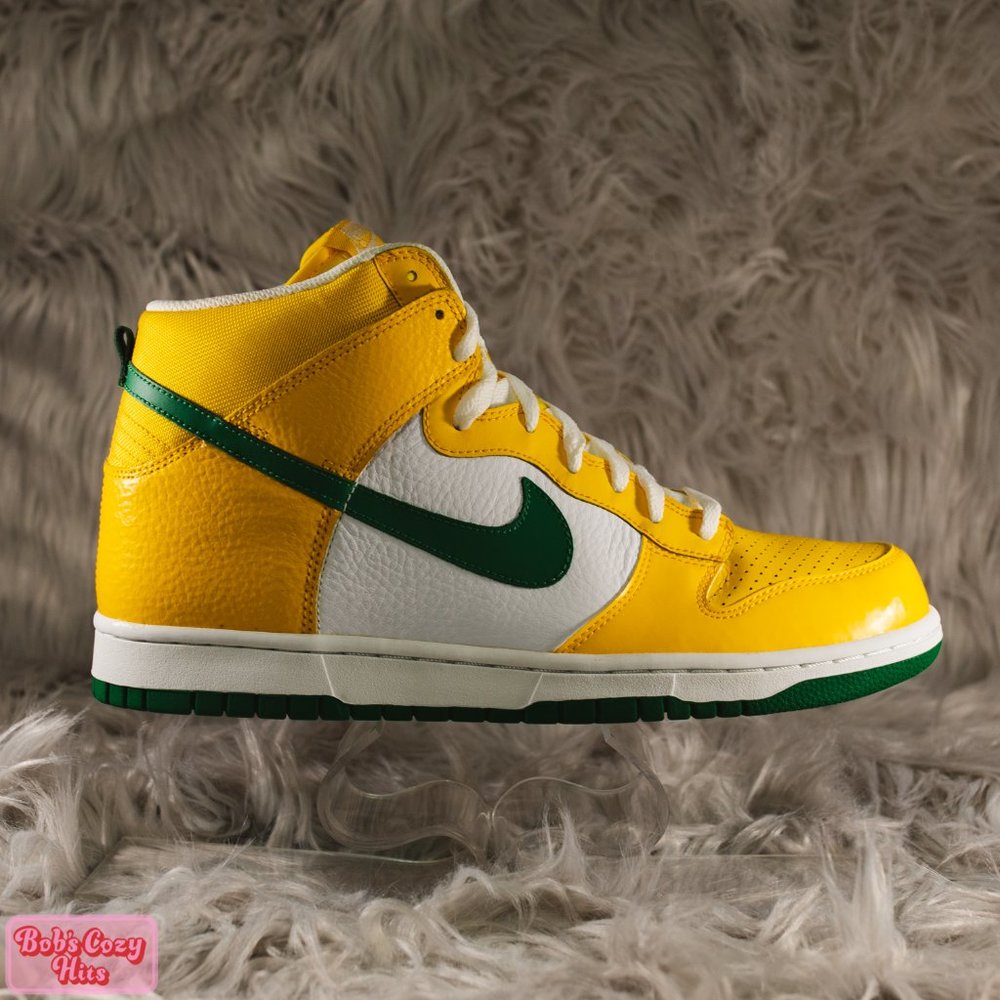 Nike Dunk High 2008 Brazil Mens Size 11 New in Box - Picture 3 of 11